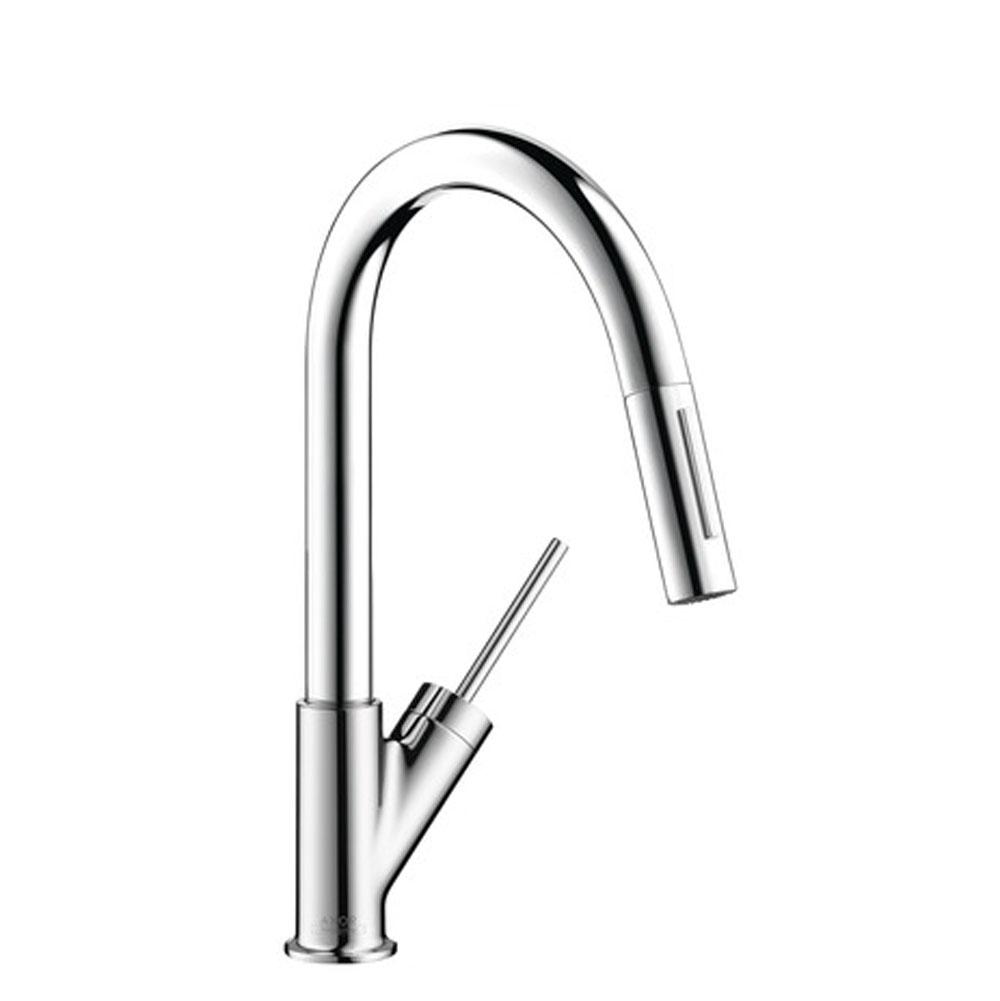 Axor Starck Prep Kitchen Faucet 2-Spray Pull-Down, 1.75 GPM in Chrome