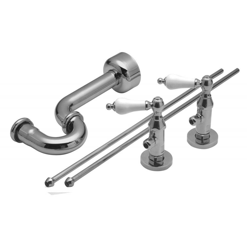California Faucets Deluxe Angle Stop Kit for Pedestals