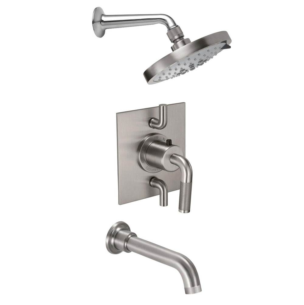 California Faucets Descanso StyleTherm® 1/2'' Thermostatic Shower System with Showerhead and Tub Spout