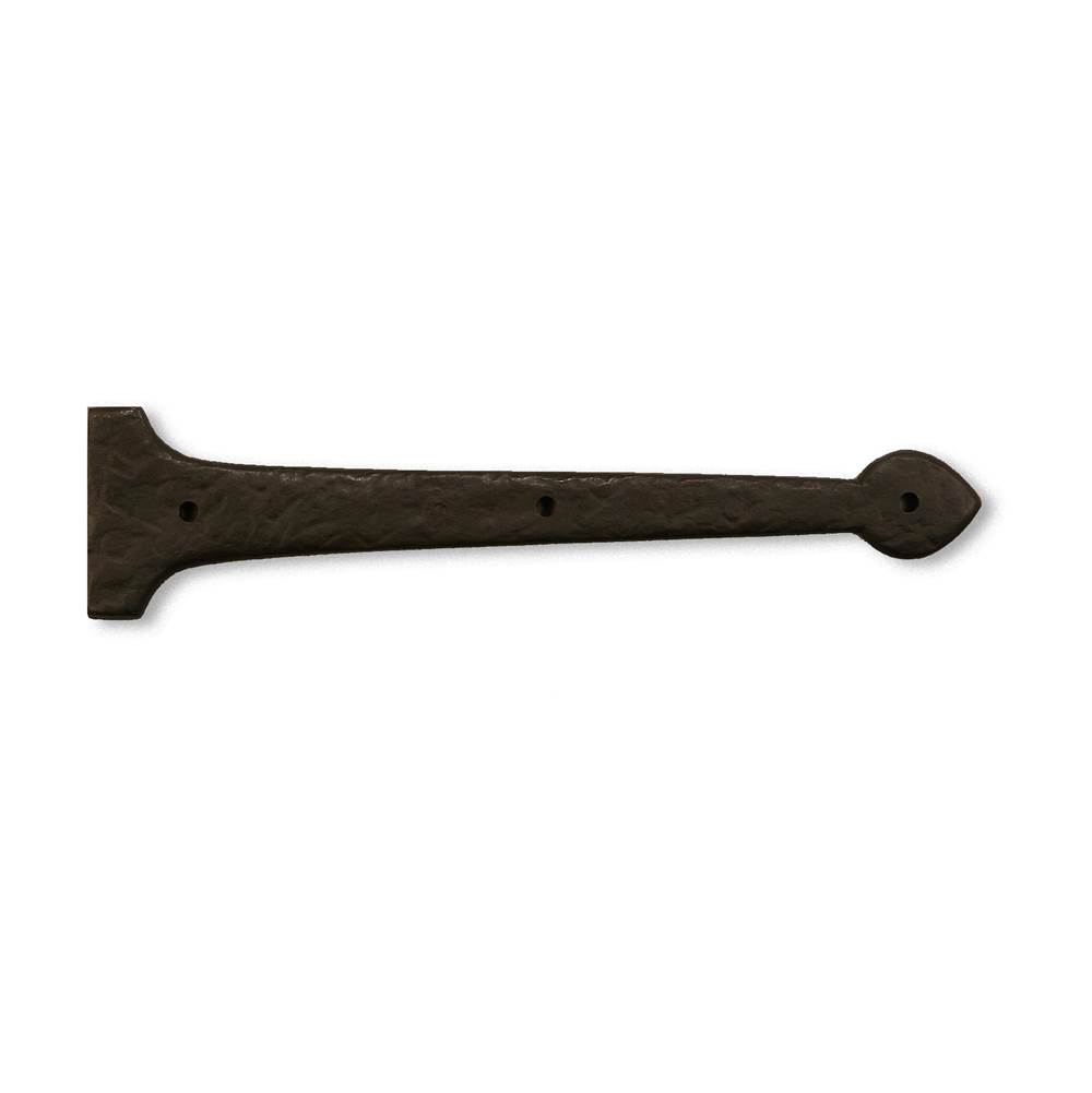 Coastal Bronze Non-Active Strap Hinge - 8'' - Spear
