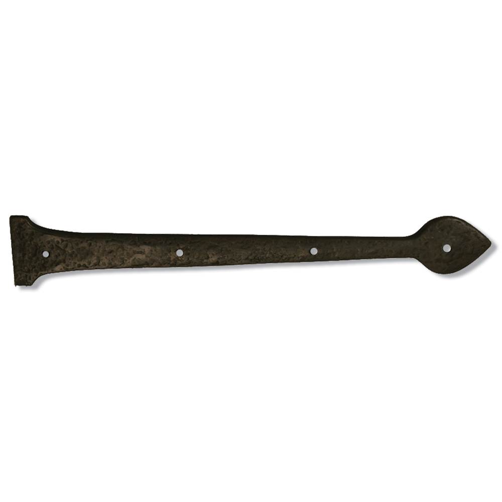 Coastal Bronze Non-Active Strap Hinge - 15'' - Spear