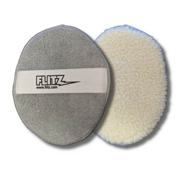 Flitz Abrasive Foam Disc - For Removing Oxidation/Haziness On Plastics And Headlights