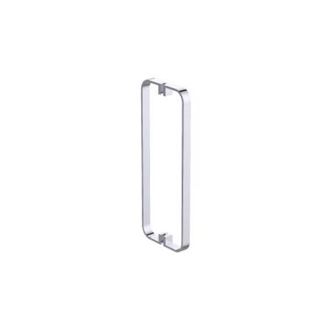 Kartners COLOGNE - 24-inch Double Shower Door Handle-Brushed Nickel
