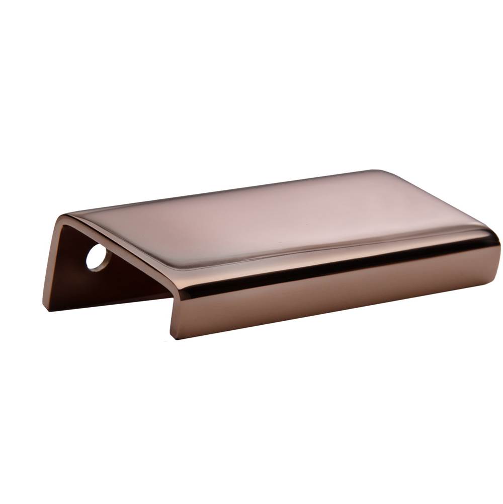 Linnea Cabinet Pull, Polished Rose Gold