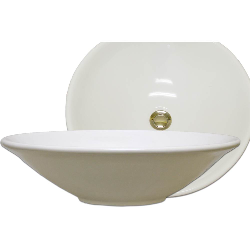 Marzi Sinks Round Fully Exposed  84 Matte White