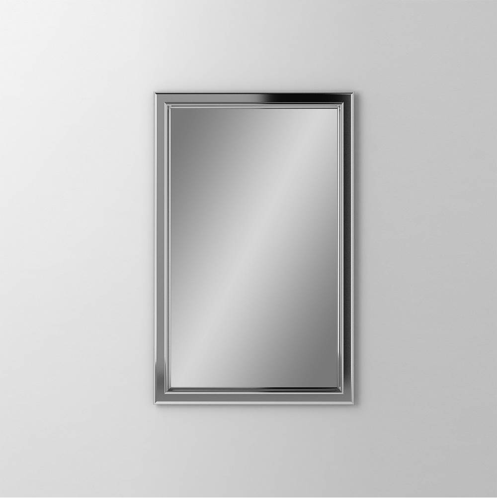 Robern Main Line Mirror, 20'' x 30'' x 1-5/8'', Bryn Mawr Frame, Chrome