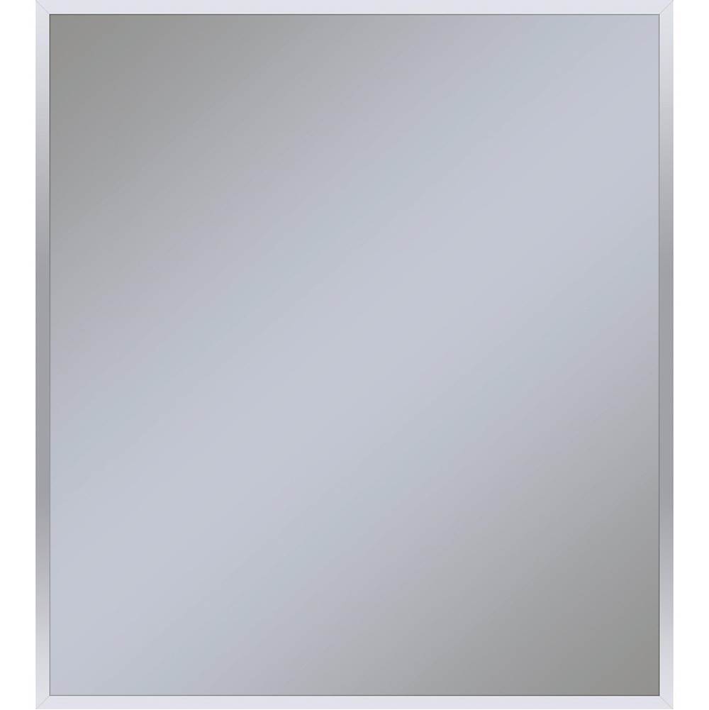Robern Profiles Framed Mirror, 36'' x 40'' x 3/4'', Chrome