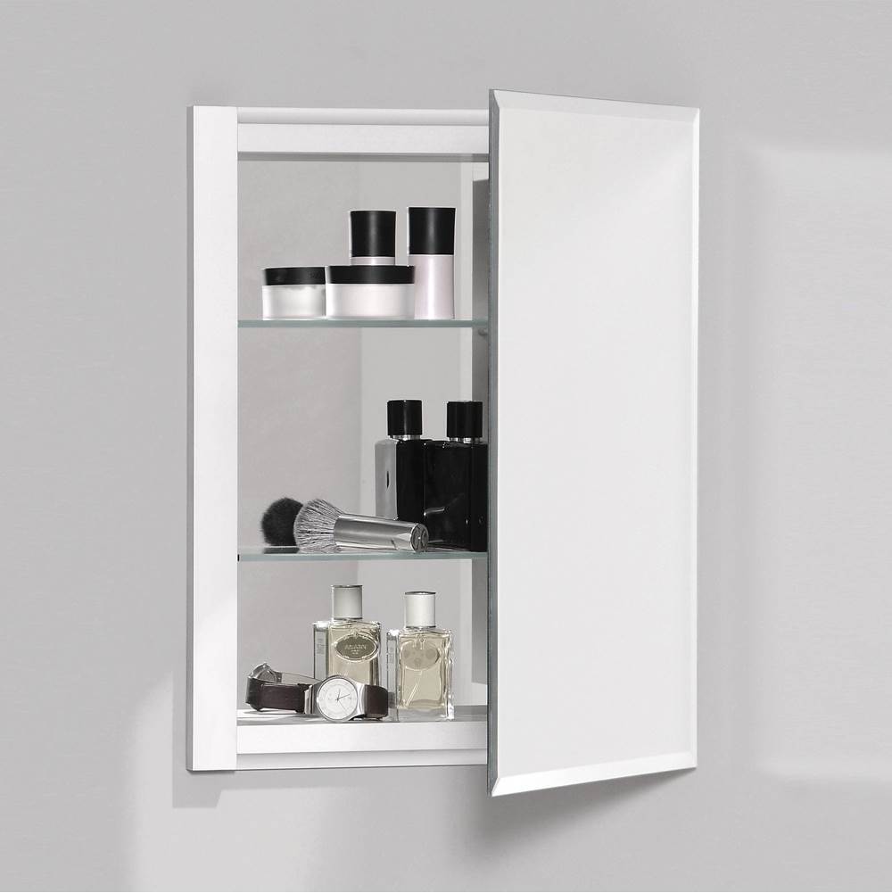 Robern R3 Series Cabinet, 16'' x 20'' x 4'', Single Door, Bevel Edge