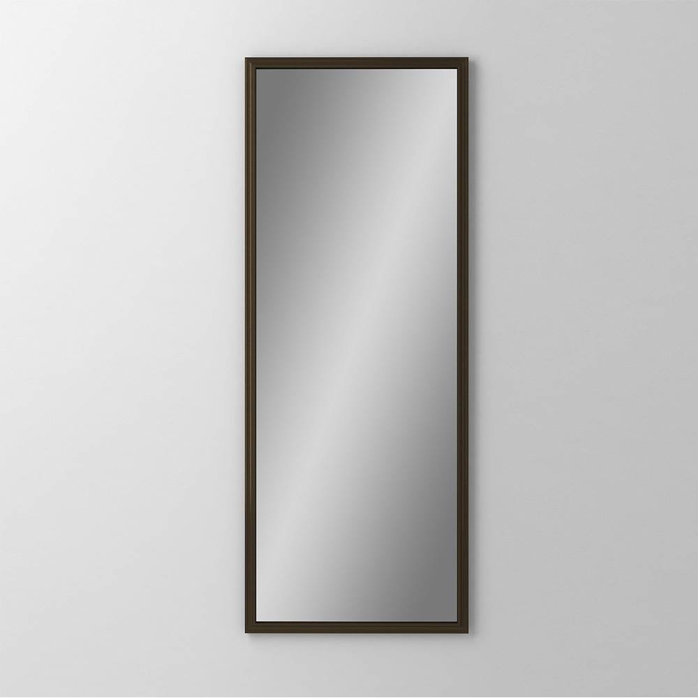 Robern Main Line Mirror, 16'' x 40'' x 1-5/8'', Rosemont Frame, Brushed Bronze