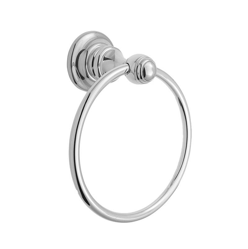 Sigma Series 61 Towel Ring w/brackets POLISHED NICKEL UNCOATED .49