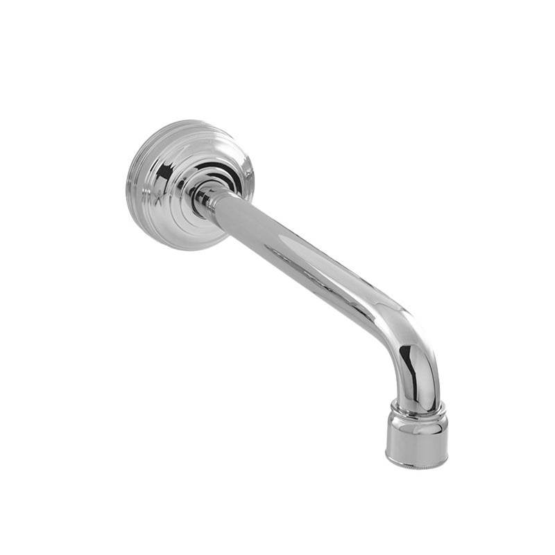 Sigma 2500 Wall Tub Spout UNCOATED POLISHED BRASS .33