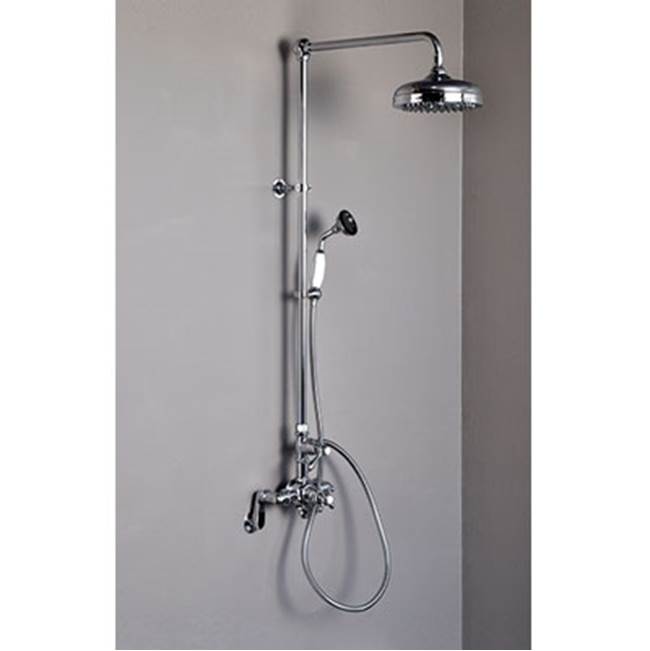 Strom Living Exposed Showers Chrome Thermostatic Exposed Shower Set