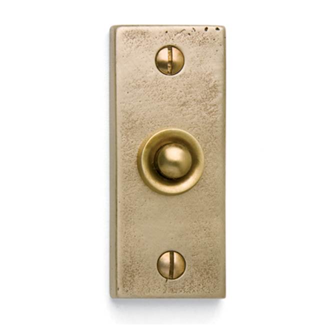 Sun Valley Bronze 2 1/4'' Square Contemporary door bell plate w/matching button.
