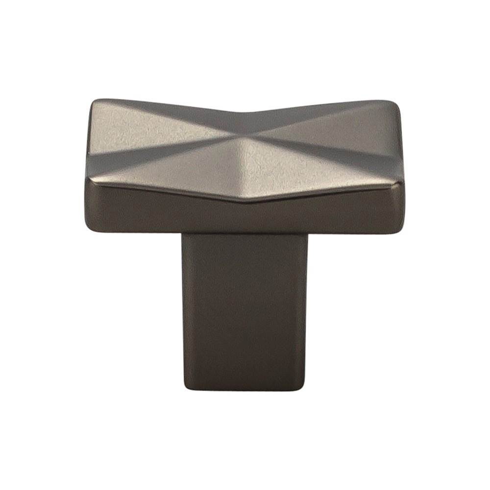 Top Knobs Quilted Knob 1 1/4 Inch Ash Gray