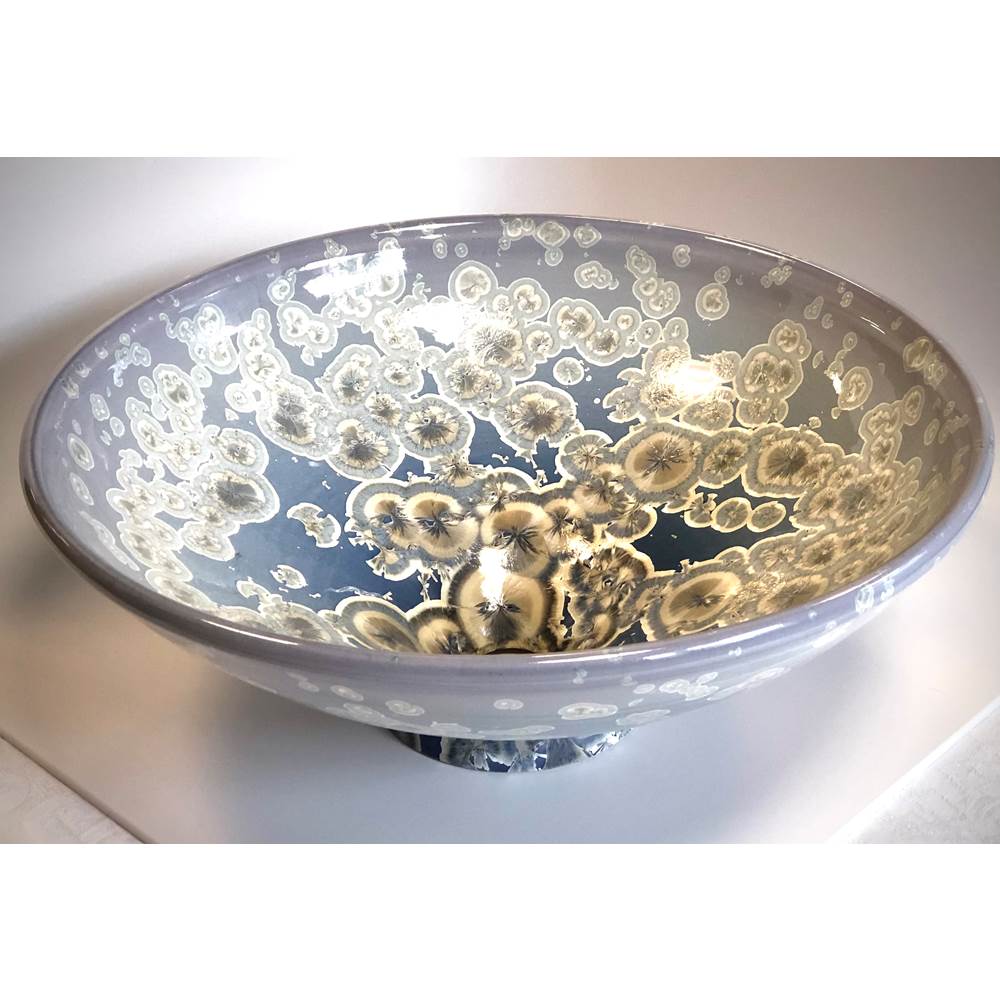 Wallick Designs Ceramic Vessel Sink 16-3/4'' x 6-1/2''